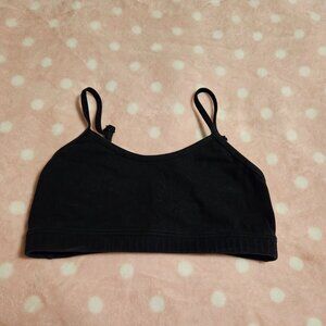 Dancer's sports bra, medium black